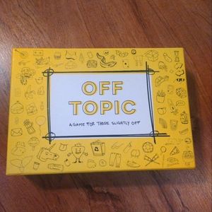 Off Topic  A Game For Those  Slightly Off. Like New✨Ages 13-up. (2+players)